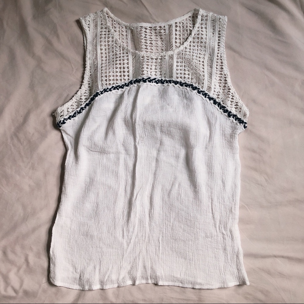 White tank top blouse [3 for$18]